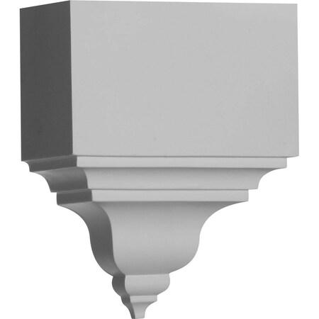 Ekena Millwork 3 1/8"P x 7 3/4"H x 6 1/4"W, Coupling for Moulding Profiles Less than 3 1/8"P and 3 7/8"H MDB03X03BI